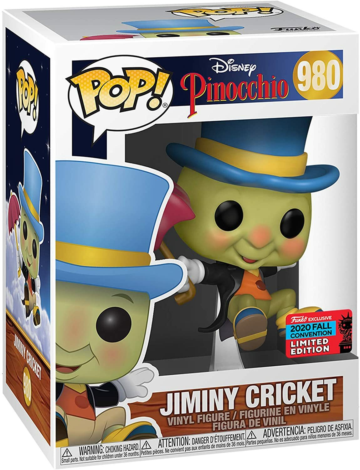 Funko POP! Jiminy Cricket #980