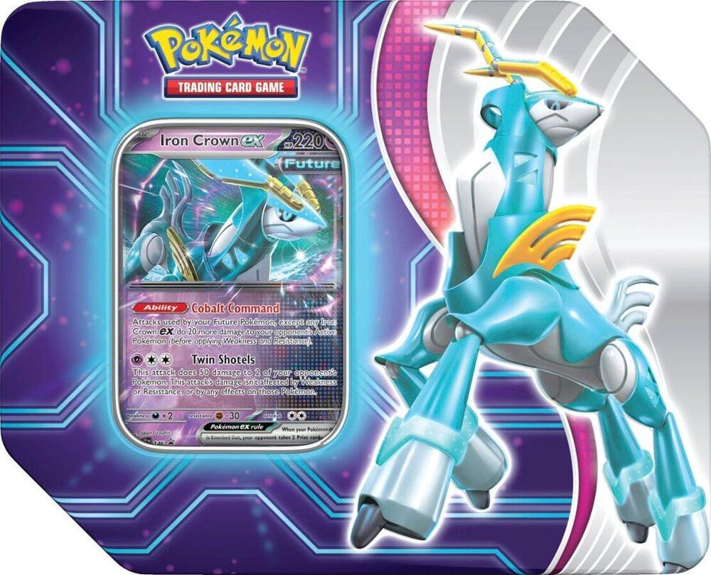 Paradox Destinies Tin - Iron Crown EX