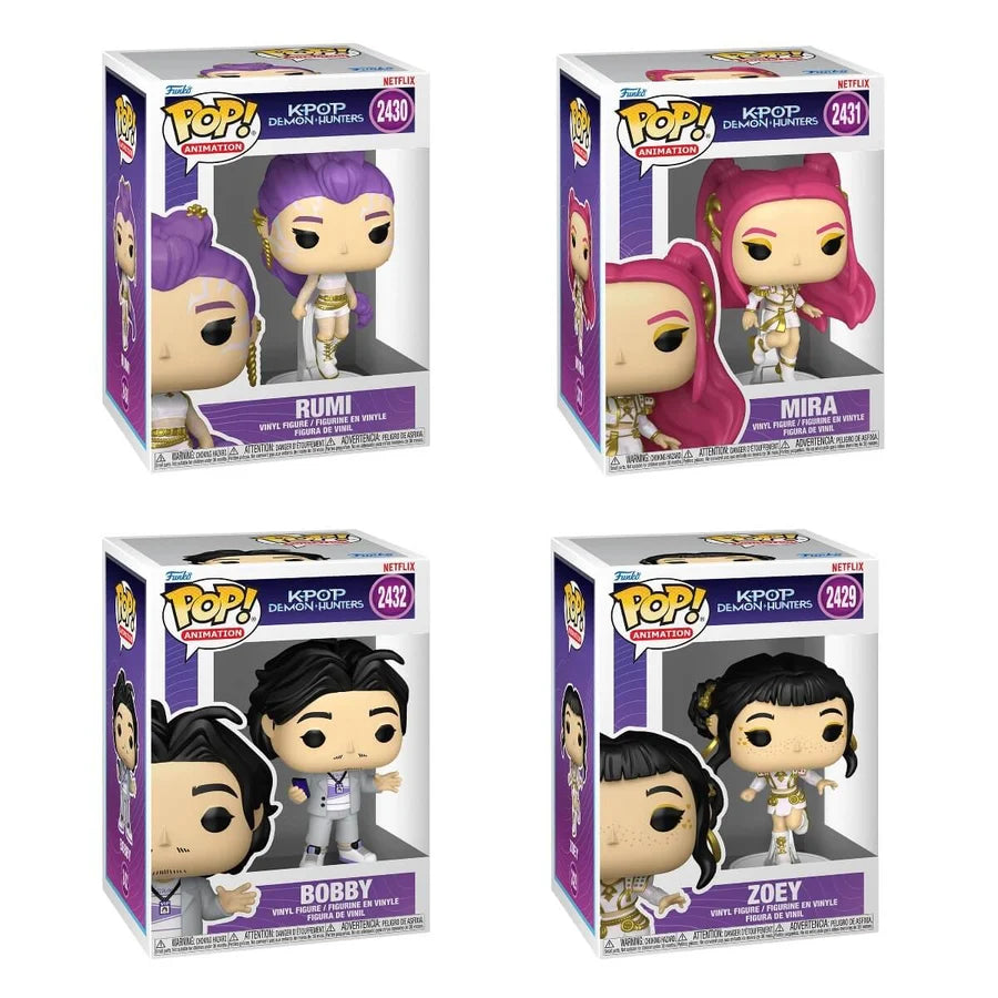 Funko POP! K-POP Demon Hunter Wave 2 Set