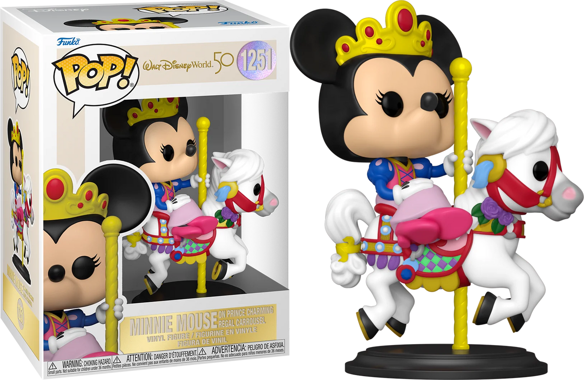Funko POP! Minnie Mouse on Prince Charming Regal Carrousel #1251