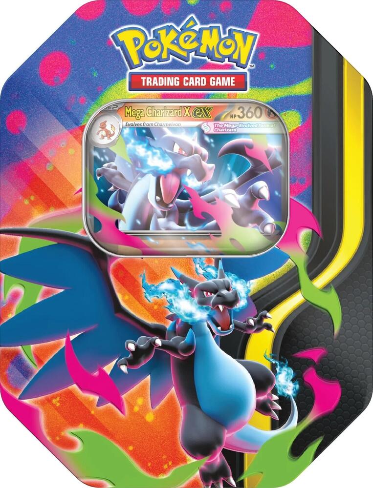 Mega Charizard Tin - Mega Charizard X