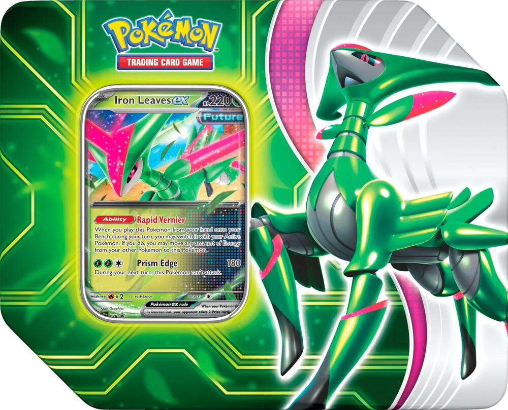 Paradox Clash Tin - Iron Leaves EX